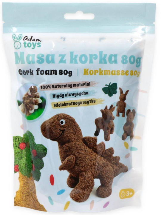 Sensoryczna masa korkowa Adam Toys różne kolory
