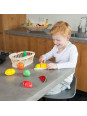  Koszyk z owocami zestaw do krojenia New Classic Toys