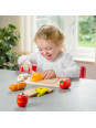 Drewniany zestaw śniadaniowy firmy New Classic Toys