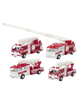 Straż pożarna, ze światłem i dźwiękiem - Straż pożarna GOKI - Zabawka dla chłopca