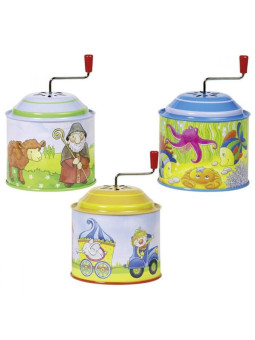 Pozytywka dla dzieci na korbkę goki - Zabawka pozytywka - Mebelek dla dzieci - Zabawka dla rocznego dziecka