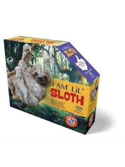 MADD CAPP, Puzzle konturowe I AM LIL' - Leniwiec 100 elem.