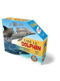 MADD CAPP, Puzzle konturowe I AM LIL' - Delfin 100 elem.