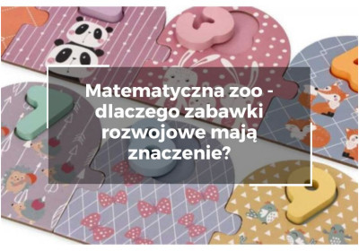 Matematyczna zoo - dlaczego zabawki rozwojowe mają znaczenie?