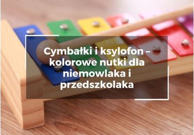 Cymbałki i ksylofon – kolorowe nutki dla niemowlaka i przedszkolaka