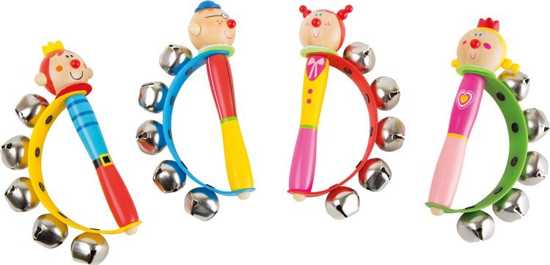 Janczary  dla dzieci  dzwoneczek, cena za 1szt. zabawka montessori small foot design - zabawka muzyczna dla 3 latka