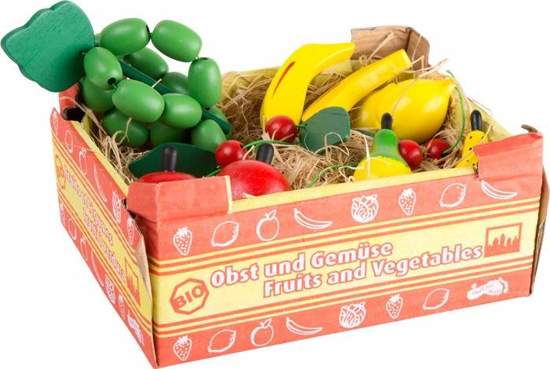 Owoce w Skrzyneczce Mix - 11 sztuk - zabawka dla dzieci