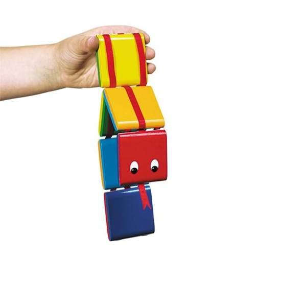 Zabawka antystresowa dla dzieci, fidget toys  wąż na sznureczku , zabawka montessori goki - drewniana zabawka edukacyjna, zabawka dla 4 latka